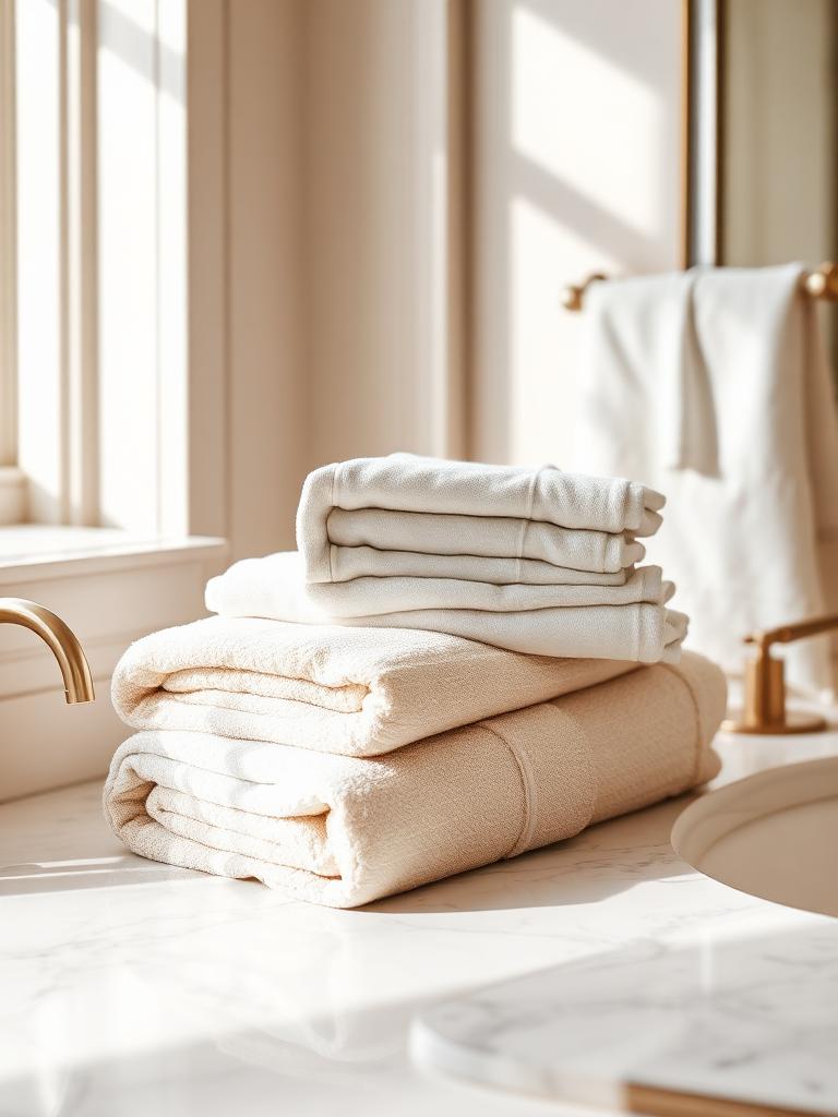Bath linens collection