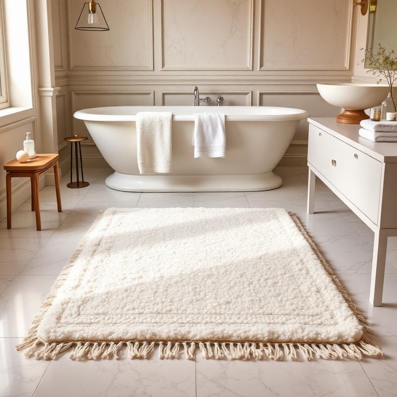 Cashmere-Blend Bath Mat