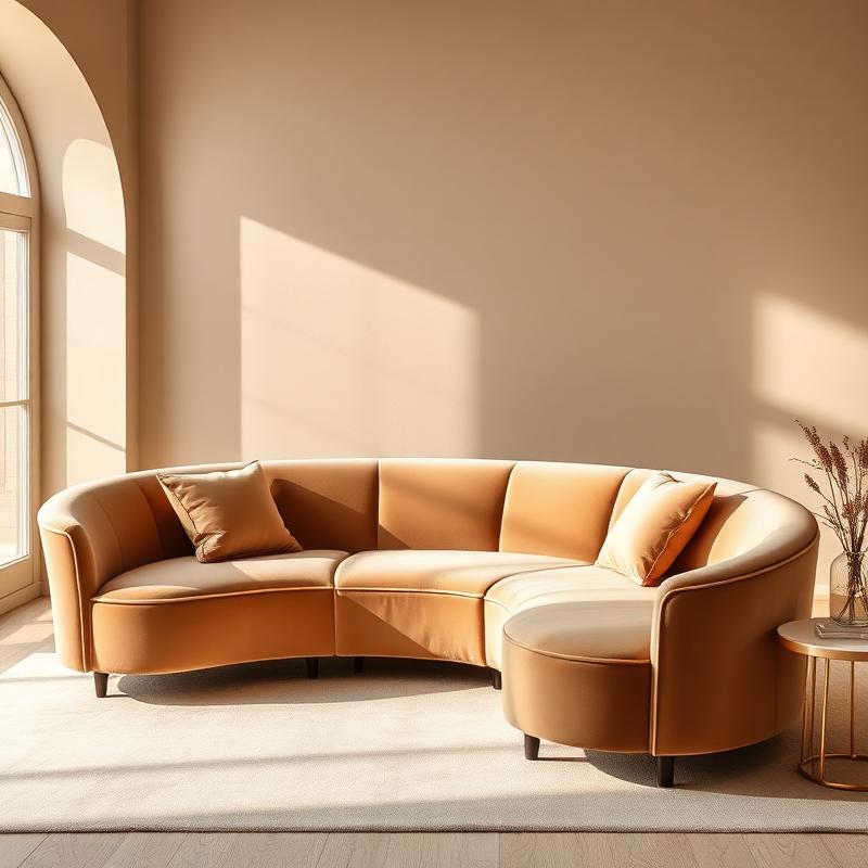Velvet Arc Sofa